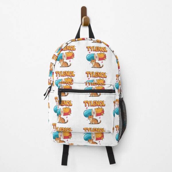 Item preview, Tylenol Cat Capsule Sticker – Funny Cartoon Medicine Meme Design designed and sold by SassyArtist9006.