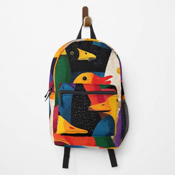 Item preview, COLORFUL DUCKS WALLPAPER PATTERN designed and sold by infinitearte.