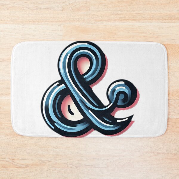Item preview, ampersand designed and sold by NCNGDESIGN.