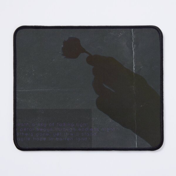Item preview, Last Rose – Dark Poetic Minimalist Art designed and sold by furyoart.