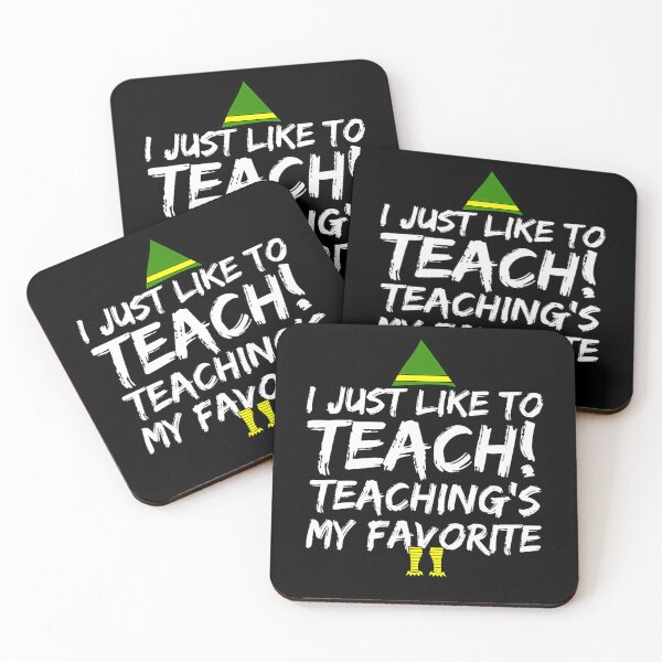 Item preview, Funny Teacher Christmas 	 Teaching is My Favorite 		 designed and sold by varohowitzm.