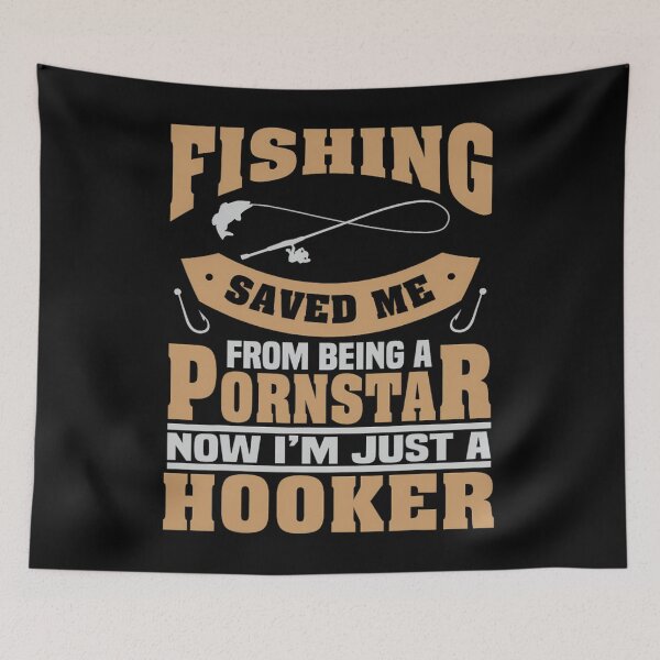 Aperçu de l'œuvre Cool Fishing m'a sauvé pour une blague de pêche amusante créée et vendue par tigomofaedoa.