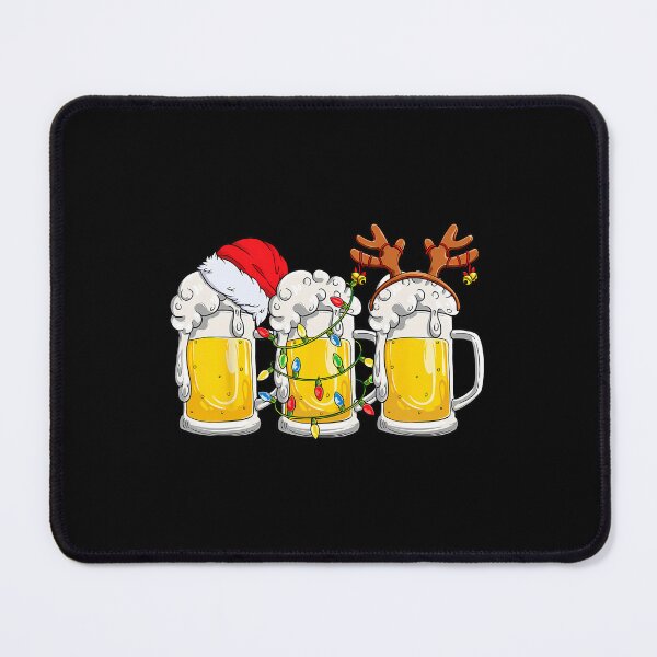 Item preview, Beer Christmas Mug Santa Reinbeer Xmas Tree Lights designed and sold by sixlianardyg.