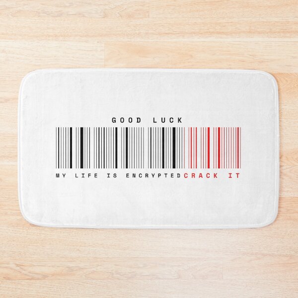 Item preview, Encrypted Life Barcode Design designed and sold by NxtGenDesigns.