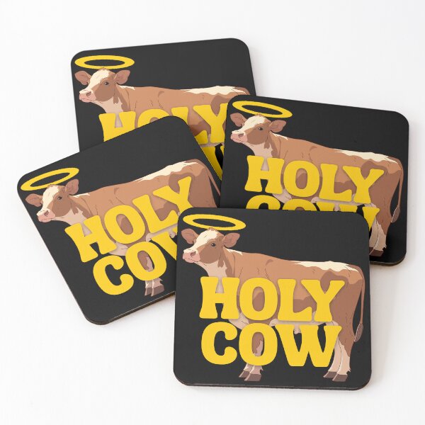 Item preview, Cow With Halo Holy Cow designed and sold by pUNKnown.