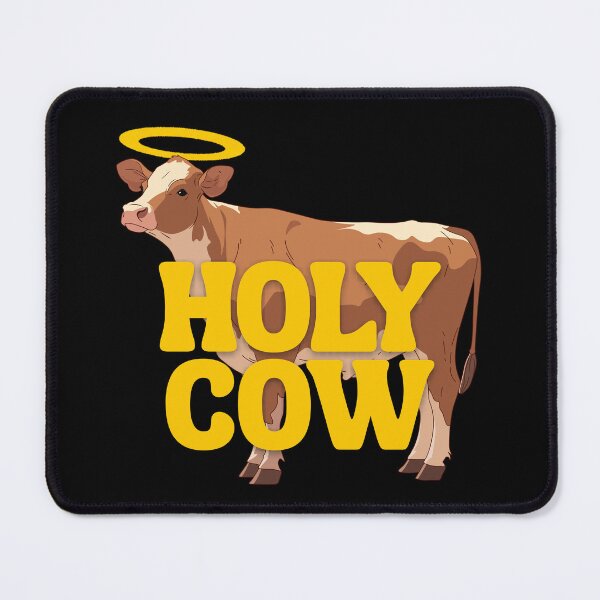 Item preview, Cow With Halo Holy Cow designed and sold by pUNKnown.