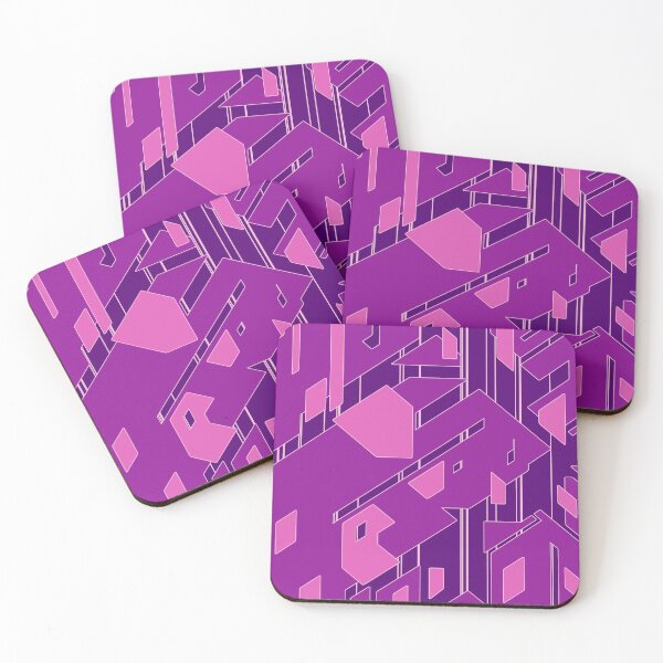 Item preview, Broken Geometric Pieces | Futuristic Abstract Pattern designed and sold by ObsidianDaz.