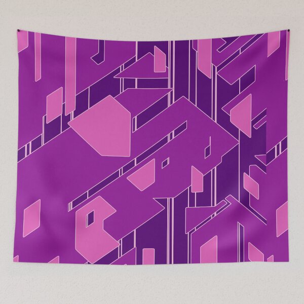 Item preview, Broken Geometric Pieces | Futuristic Abstract Pattern designed and sold by ObsidianDaz.