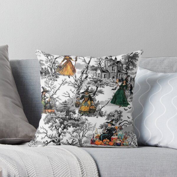 Item preview, Witch Toile designed and sold by Lamplight Studio.