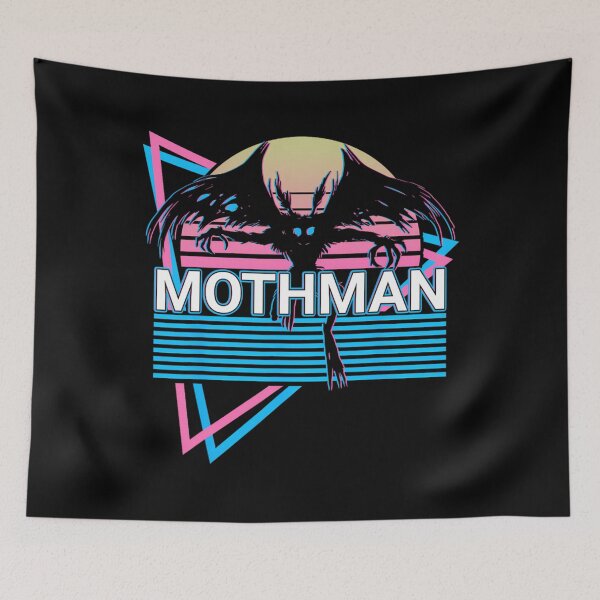 Item preview, Mothman Cryptozoology Retro Cryptid 		 designed and sold by amliwgualad.
