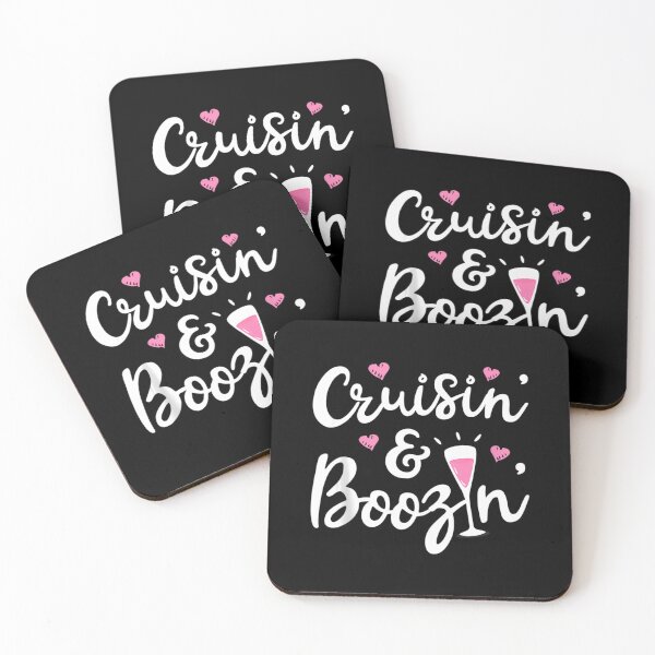 Item preview, Cruisin And Boozin Funny Cruise Ship Cruising Drinking 	 		 designed and sold by napeacordiv.