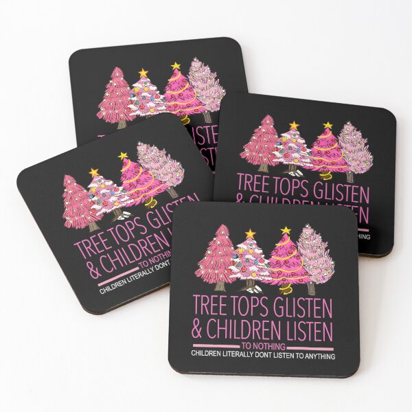 Item preview, Christmas Tree Tops Glisten And Children Listen To Nothing 		 designed and sold by telnovybettl.
