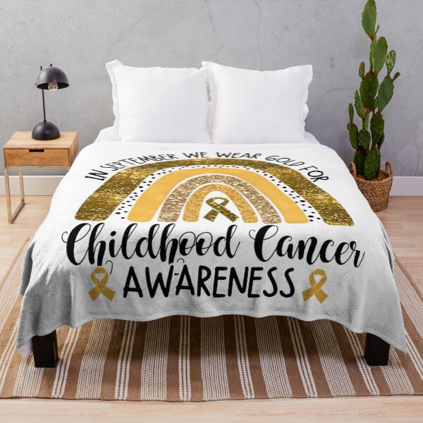Item preview, In September We Wear Golden Ribbon For Childhood Cancer designed and sold by oraynekonysr.