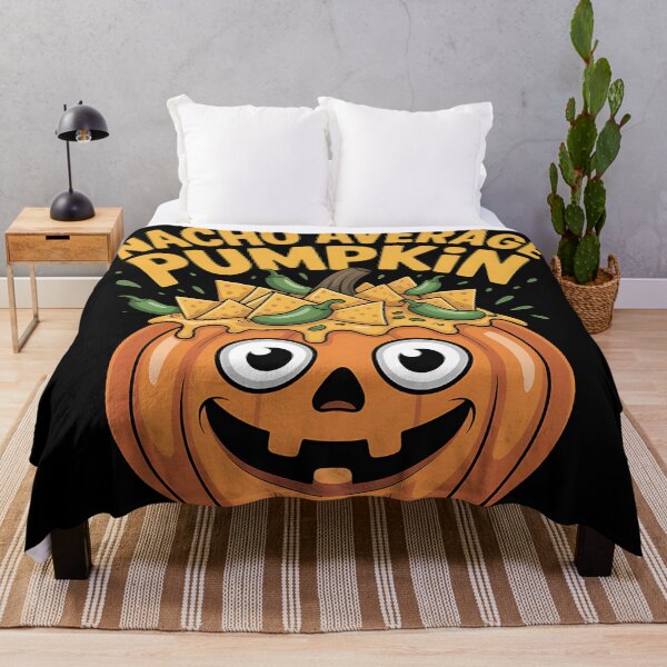 Item preview, Nacho Average Pumpkin – Funny Halloween Food Design designed and sold by Haji Kamora.