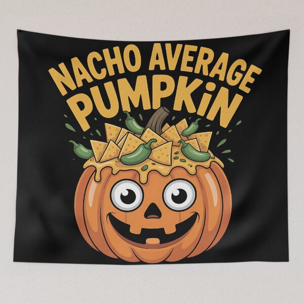 Item preview, Nacho Average Pumpkin – Funny Halloween Food Design designed and sold by Haji  Kamora.