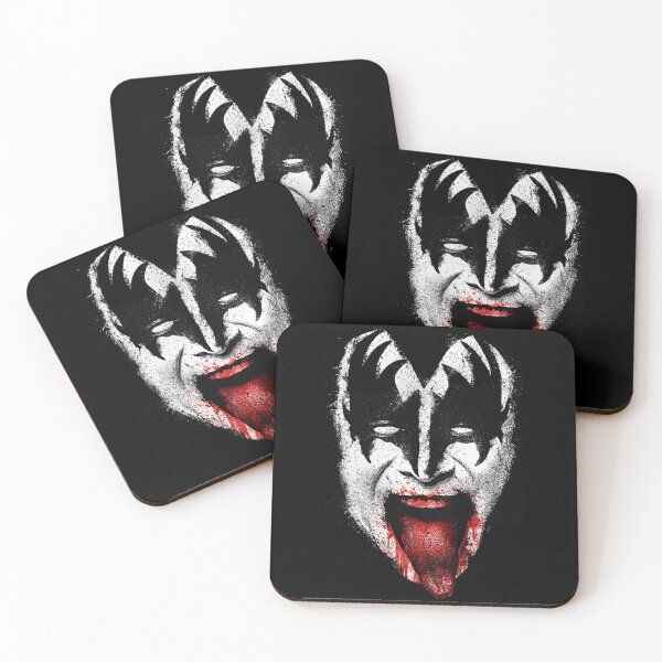 Item preview, kiss demon face designed and sold by matiasthomas.