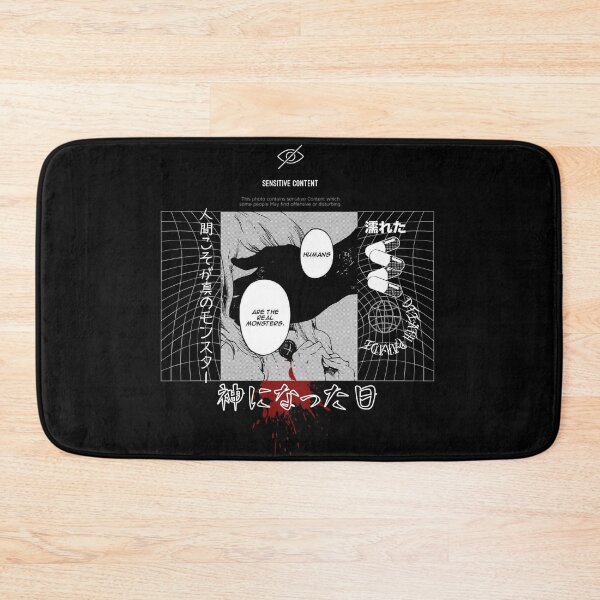 Item preview, Humans Are The Real Monsters - Dark Manga Aesthetic T-Shirt Design designed and sold by Re:Creator.