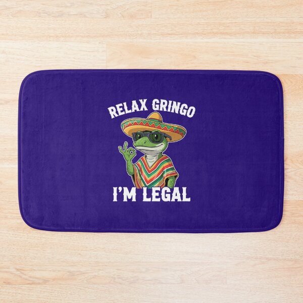 Item preview, Mexican Lizard Relax Gringo I'm Legal Funny Cinco De Mayo designed and sold by alenaz.