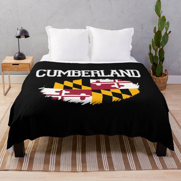 Item preview, CUMBERLAND MD MARYLAND Flag Vintage USA Sports 	 	 		 designed and sold by napeacordiv.