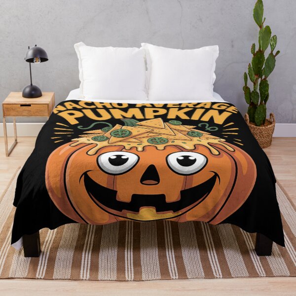 Item preview, Nacho Average Pumpkin – Funny Halloween Food Design designed and sold by Haji Kamora.
