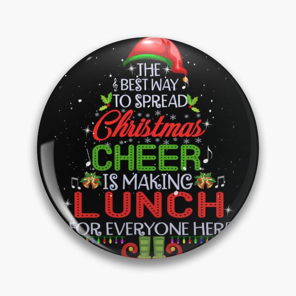 Item preview, Funny Lunch Lady Christmas Cheer Christmas - Elf Christmas 		 designed and sold by cauanmyrolde.