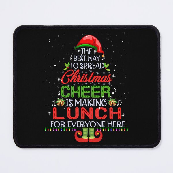 Item preview, Funny Lunch Lady Christmas Cheer Christmas - Elf Christmas designed and sold by cauanmyrolde.