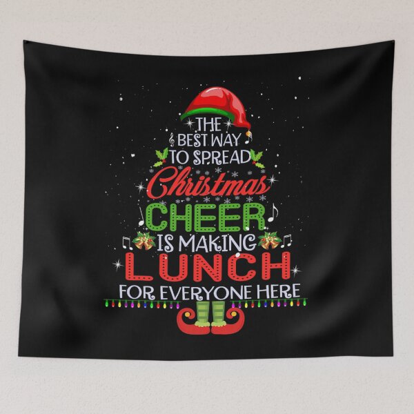 Item preview, Funny Lunch Lady Christmas Cheer Christmas - Elf Christmas 		 designed and sold by cauanmyrolde.