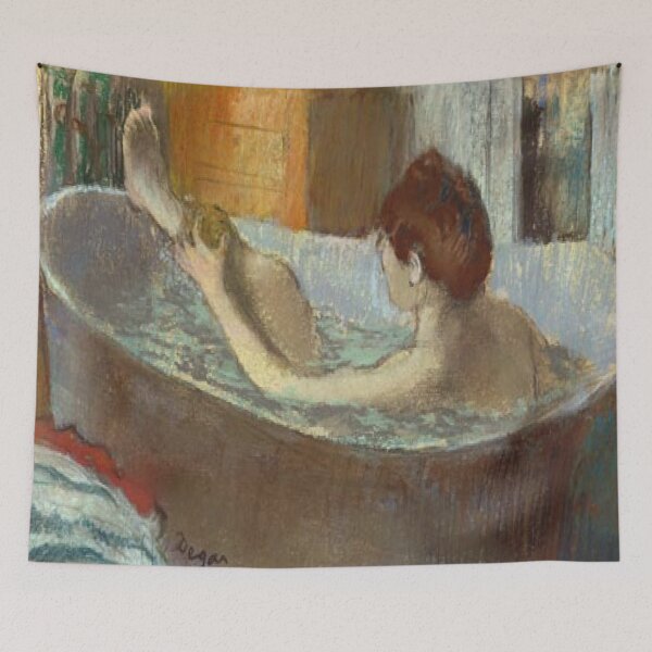 Item preview, Woman washing her Leg  designed and sold by SharonTheFirst.