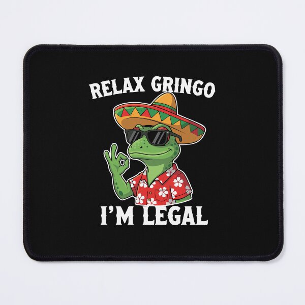 Item preview, Immigrant Funny Relax Gringo I'm Legal Mexican Lizard Sombrero  designed and sold by alenaz.