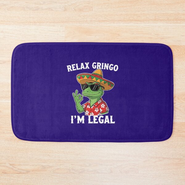 Item preview, Immigrant Funny Relax Gringo I'm Legal Mexican Lizard Sombrero  designed and sold by alenaz.