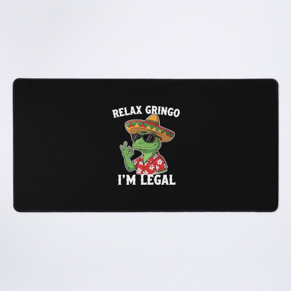 Item preview, Immigrant Funny Relax Gringo I'm Legal Mexican Lizard Sombrero designed and sold by alenaz.