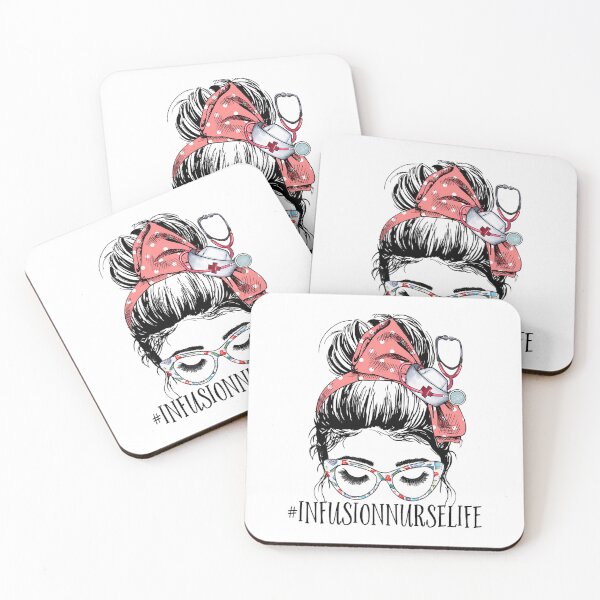 Item preview, Infusion Nurse Life Funny Messy Bun Intravenous IV Therapy 		 designed and sold by oraynekonysr.