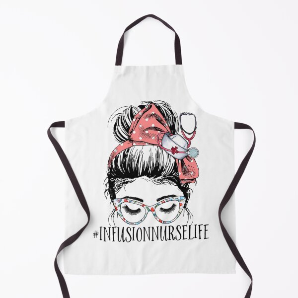 Item preview, Infusion Nurse Life Funny Messy Bun Intravenous IV Therapy designed and sold by oraynekonysr.