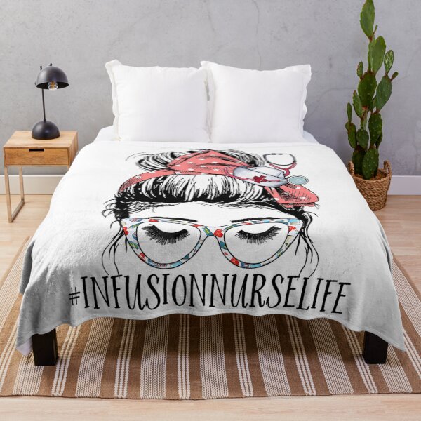 Item preview, Infusion Nurse Life Funny Messy Bun Intravenous IV Therapy 		 designed and sold by oraynekonysr.