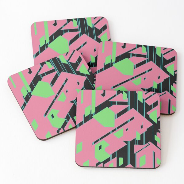 Item preview, Broken Geometric Pieces | Futuristic Abstract Pattern designed and sold by ObsidianDaz.