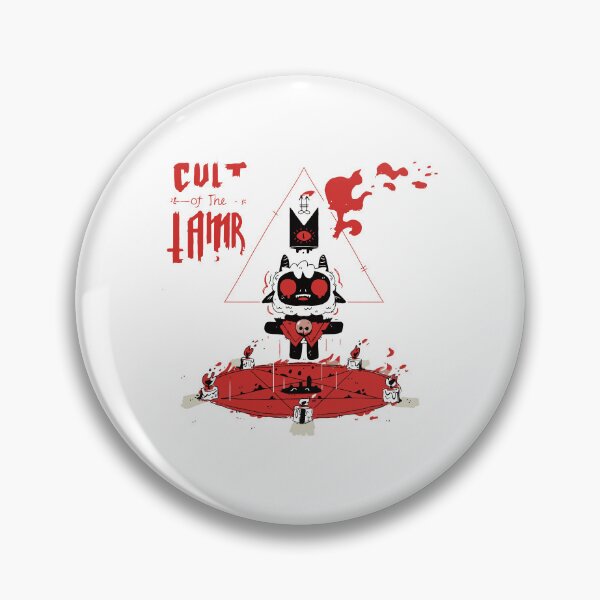 Item preview, Cult of the Lamb Video Game Key cartoon designed and sold by pkristinef.