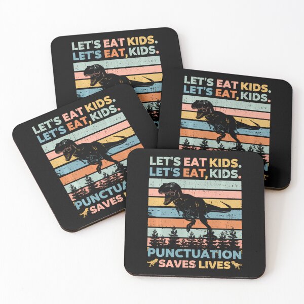 Item preview, Let's Eat Kids Punctuation Saves Lives Funny Grammar Dino Swea	1	 designed and sold by satenadisoa.