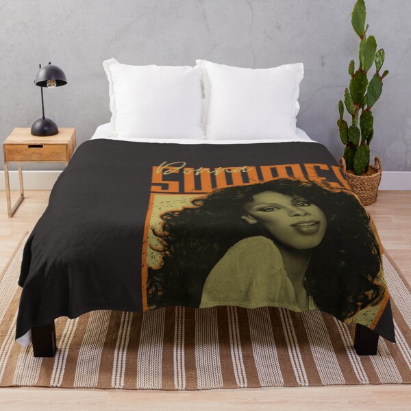 Item preview, Retro Donna Summer Portrait Design For Disco Music Fans Gift For 70s Music Lovers designed and sold by LindaERiley.