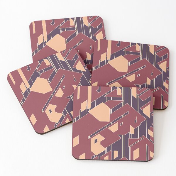 Item preview, Broken Geometric Pieces | Futuristic Abstract Pattern designed and sold by ObsidianDaz.