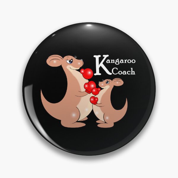Item preview, Kangaroo boxing coach   designed and sold by Shirley cute art .