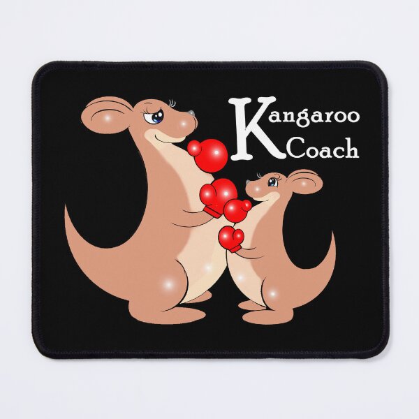 Item preview, Kangaroo boxing coach designed and sold by Shirley cute art .