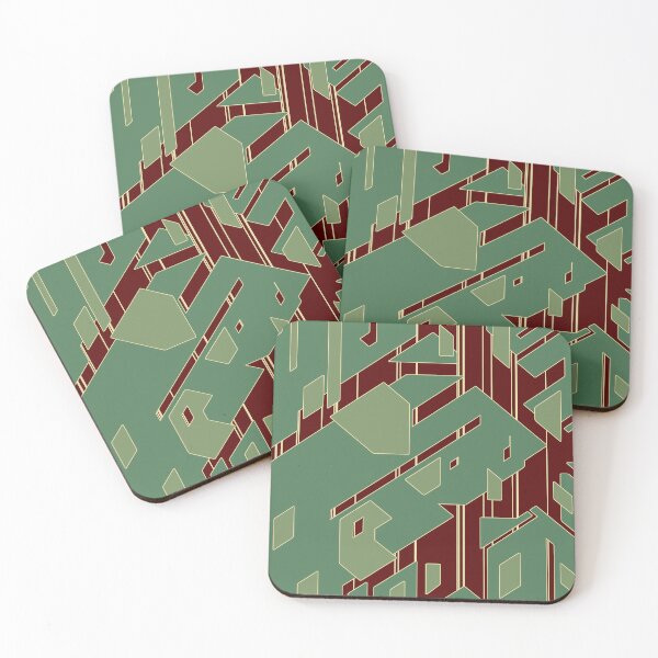 Item preview, Broken Geometric Pieces | Futuristic Abstract Pattern designed and sold by ObsidianDaz.