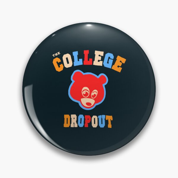 Item preview, The College Dropout Student Awesome Funny and Colorful Tshirt with Graduation Bear for Boys or Girls designed and sold by KathrynBliss.