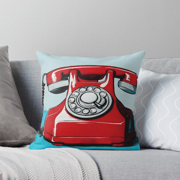 Item preview, Retro Teal Rotary Phone designed and sold by LanaGustavsson.