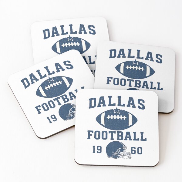 Item preview, Dallas Football Vintage 1960 Helmet and Ball – Retro Texas Sports Fan Design designed and sold by Sixtinebzh.