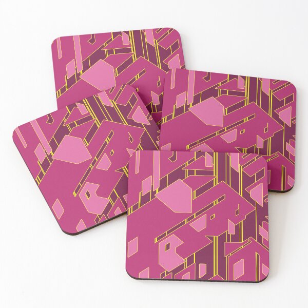 Item preview, Broken Geometric Pieces | Futuristic Abstract Pattern designed and sold by ObsidianDaz.