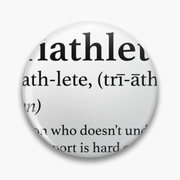 Item preview, Triathlete Definition Quote Funny Triathlon  	 designed and sold by fickelellrunp.