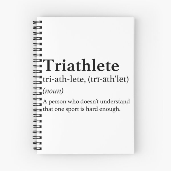 Item preview, Triathlete Definition Quote Funny Triathlon  	 designed and sold by fickelellrunp.