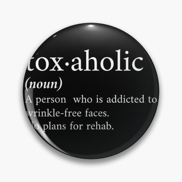 Item preview, Cute Aesthetic Nurse Botox Cosmetic RN Toxaholic Definition 		 designed and sold by napeacordiv.