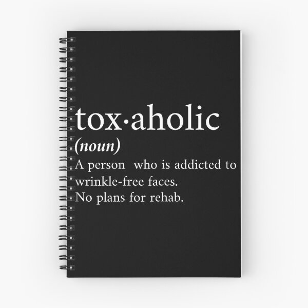 Item preview, Cute Aesthetic Nurse Botox Cosmetic RN Toxaholic Definition 		 designed and sold by napeacordiv.